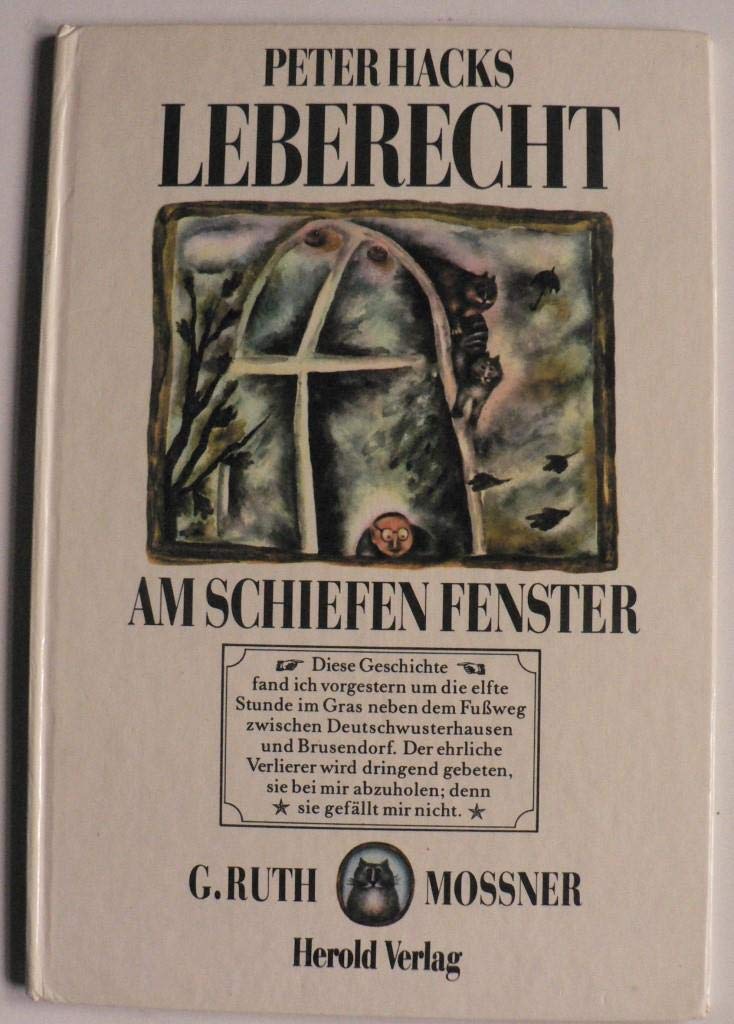 Leberecht am schiefen Fenster Books