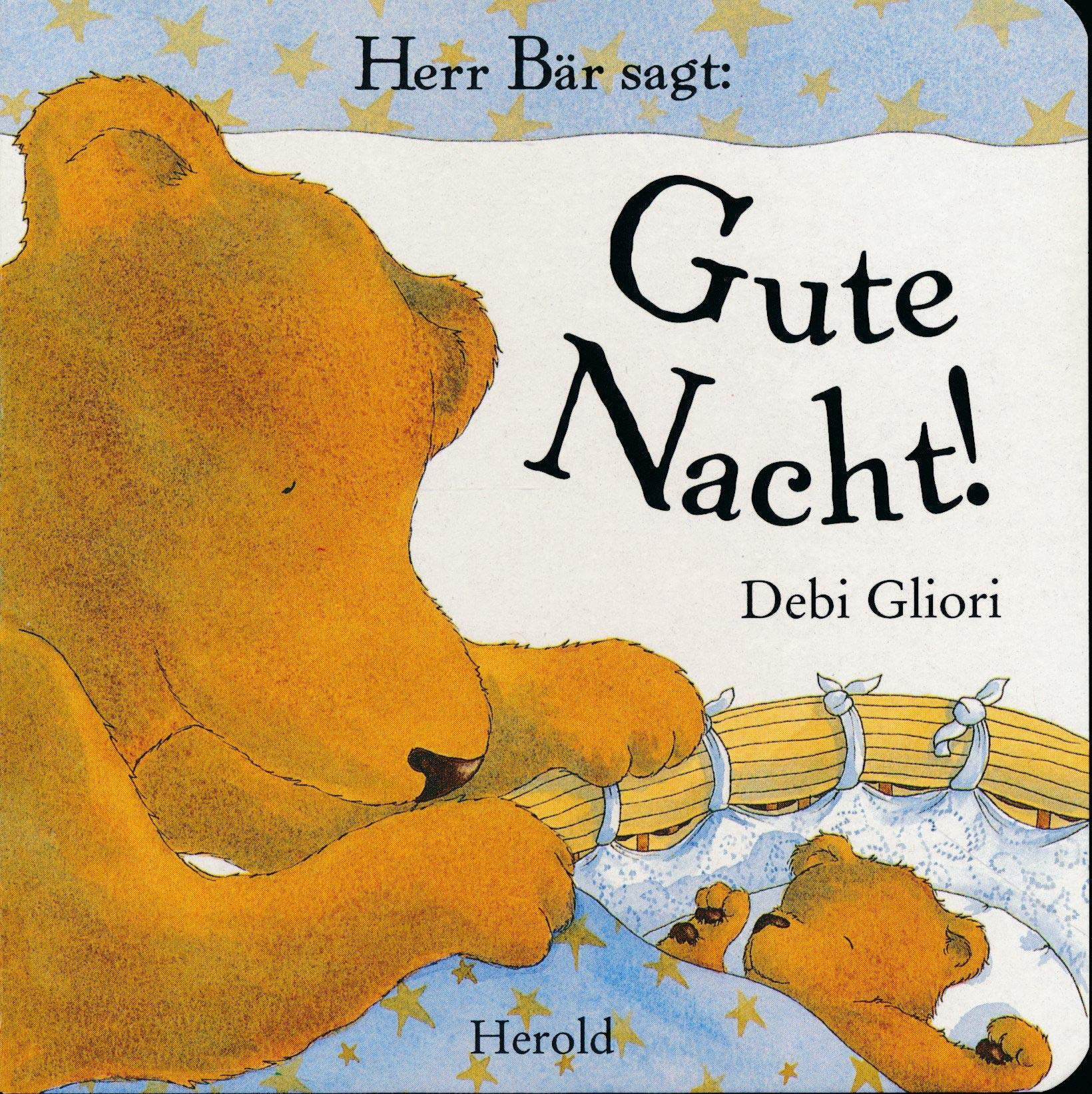 Herr Bär sagt: Gute Nacht Children's books