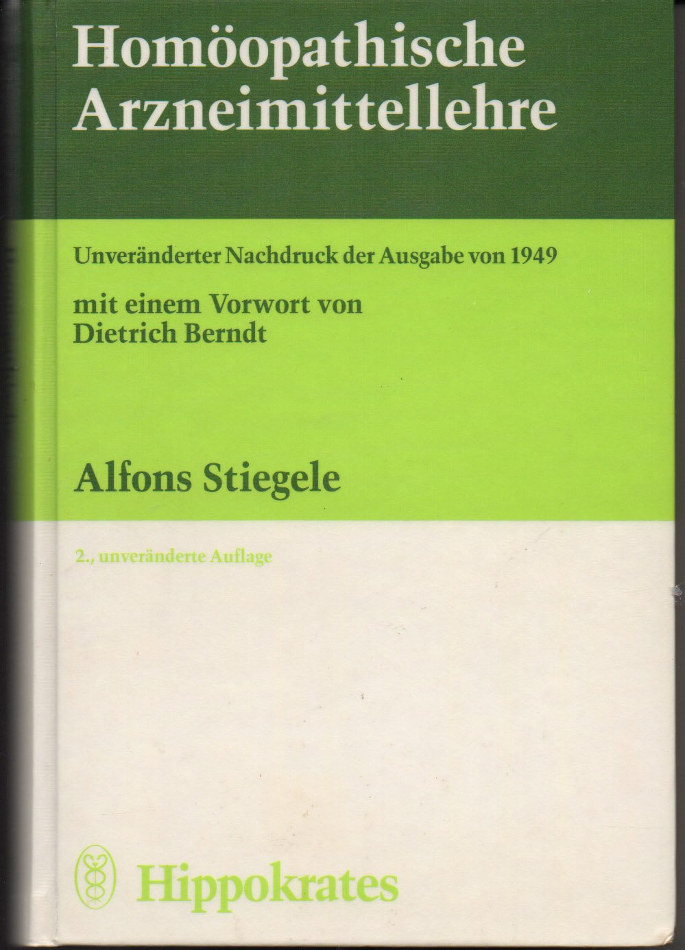 Homöopathische Arzneimittellehre Medicine