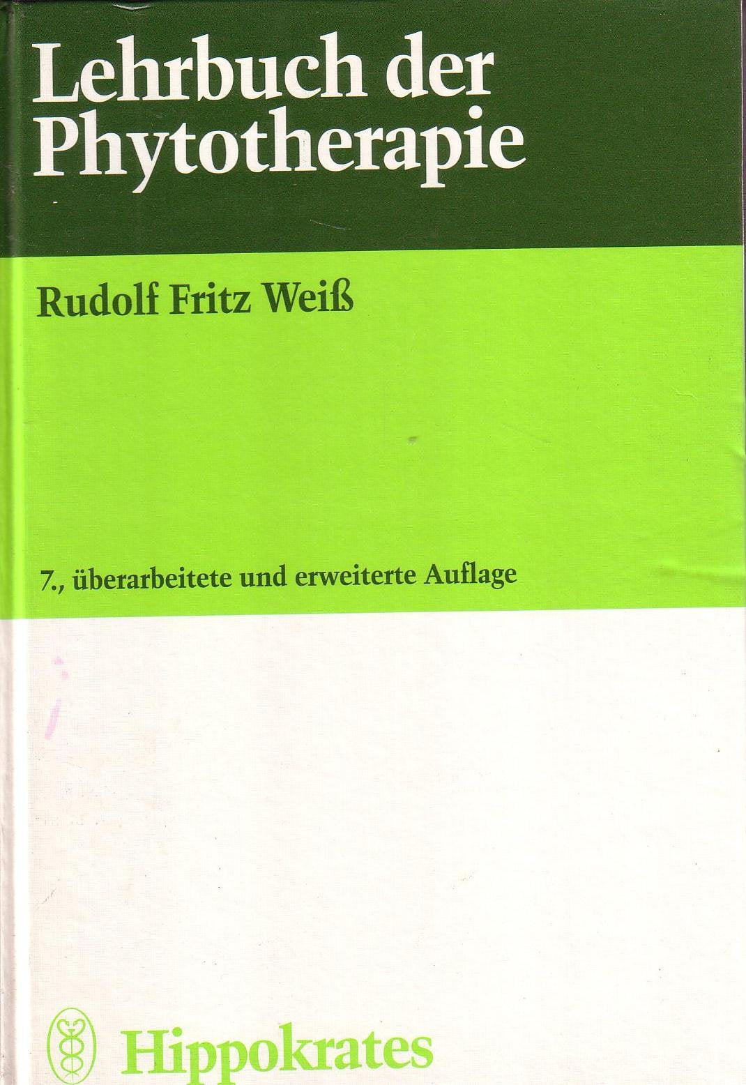 Lehrbuch der Phytotherapie Books