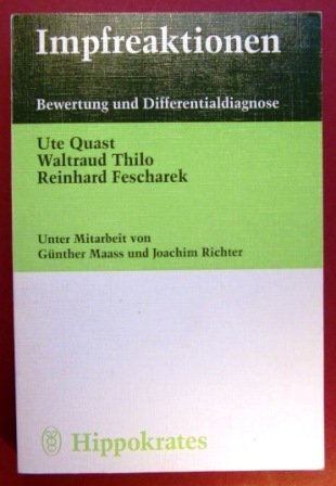 Product Image: Impfreaktionen. Bewertung und Differentialdiagnose