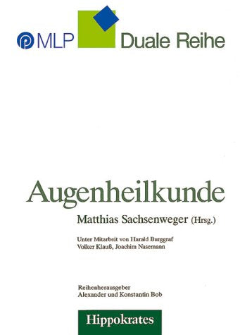Augenheilkunde Medicine Books
