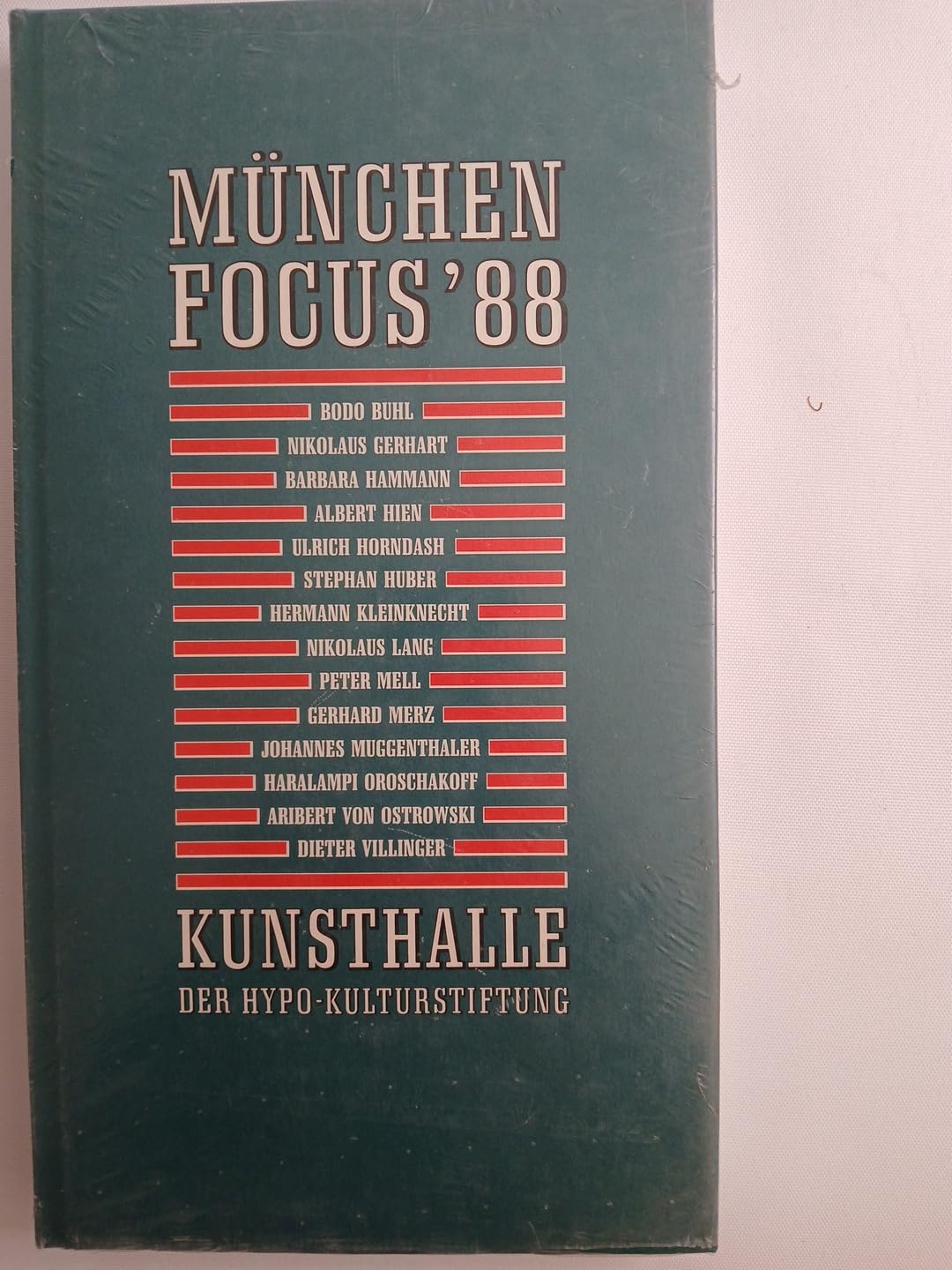 München Focus '88. Katalog zur Ausstellung in der Kunsthalle der Hypo-Kulturstiftung Film, Art & Culture