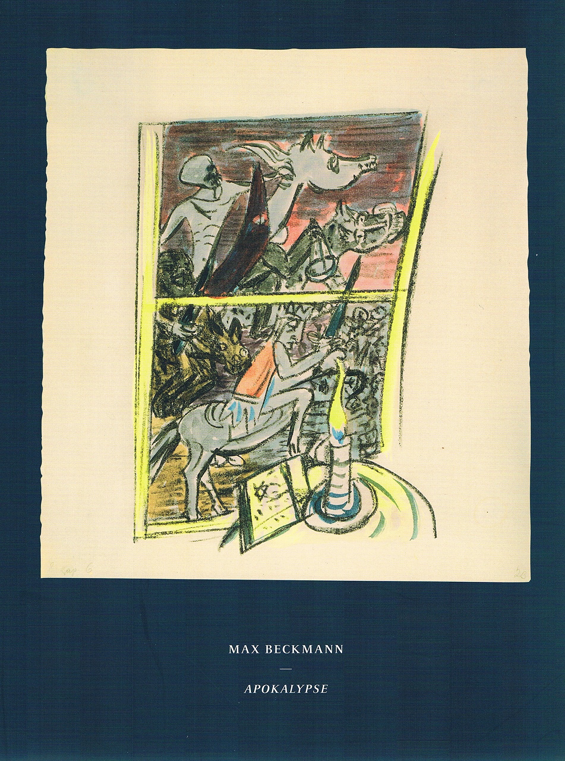 Max Beckmann: Apokalypse. Katalog zur Ausstellung in Stuttgart, 13.12.2008-8.3.2009, Staatsgalerie Film, Art & Culture