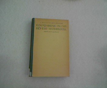 Einführung in die höhere Mathematik. 3 Bände. Books