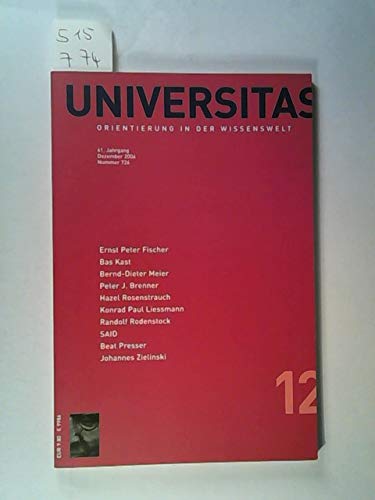Universitas Magazin: Orientierung in der Wissenswelt Reference Books
