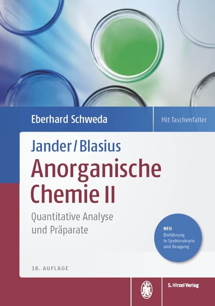 Jander/Blasius | Anorganische Chemie II Medicine