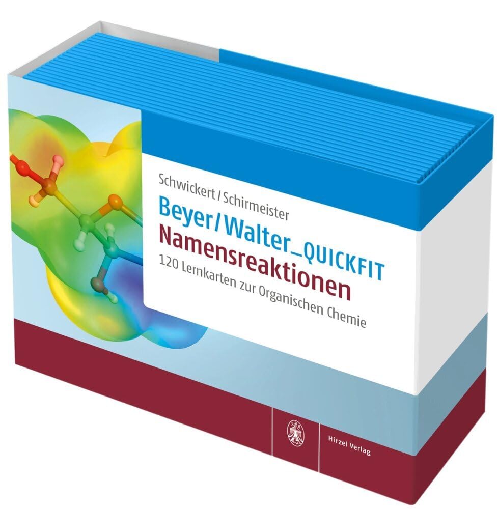Beyer/Walter_QuickFit: Namensreaktionen: 120 Lernkarten zur Organischen Chemie Natural Sciences