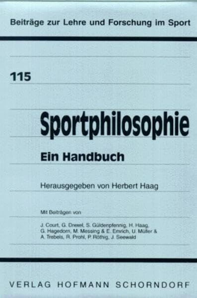 Product Image: Sportphilosophie - Ein Handbuch