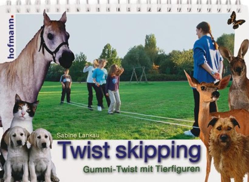 Twist skipping: Gummi-Twist mit Tierfiguren Leisure & Fun