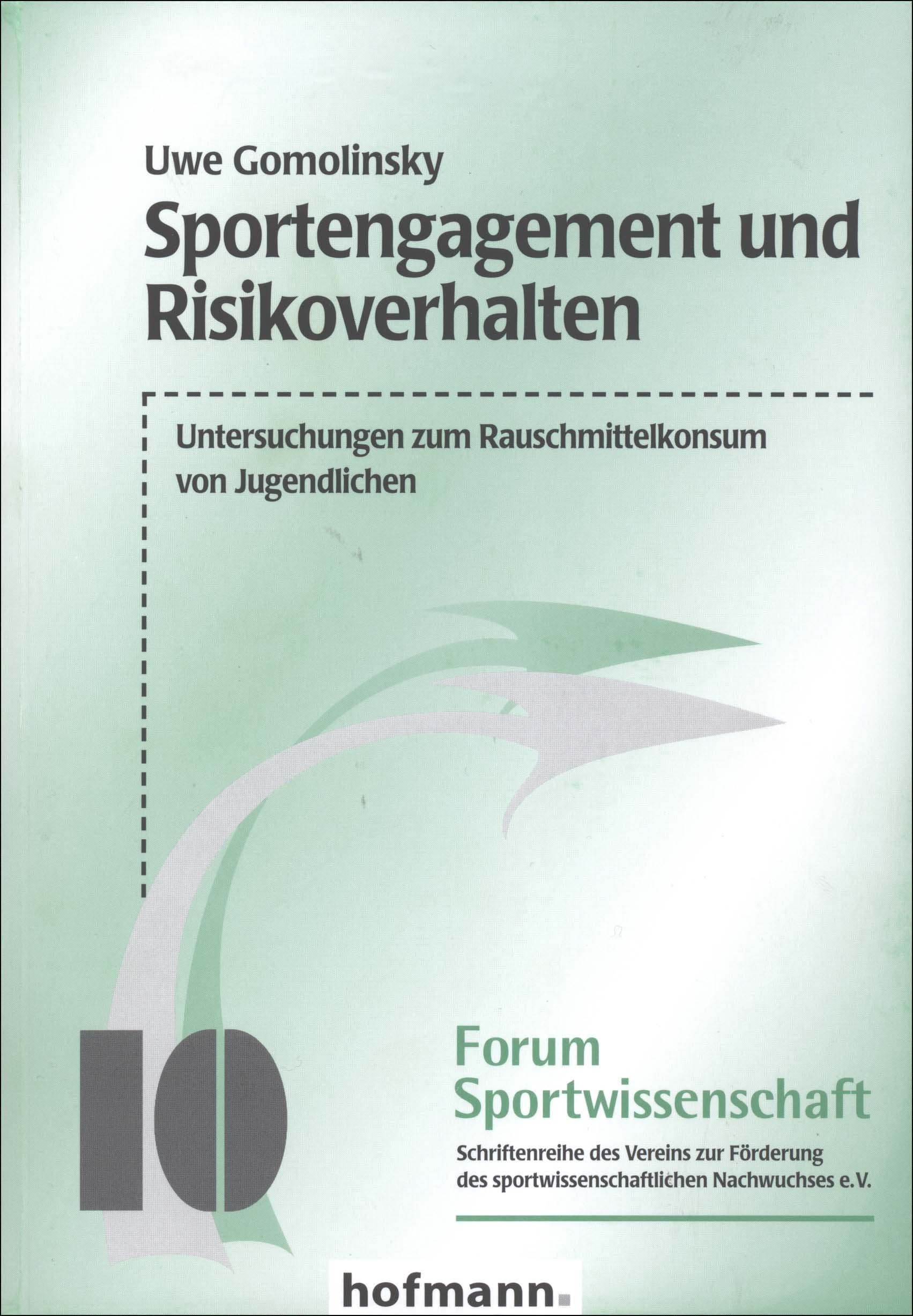 Sportengagement und Risikoverhalten: Untersuchungen zum Rauschmittelkonsum von Jugendlichen: Untersuchungen zum Rauschmittelkonsum von Jugendlichen. Diss. (Forum Sportwissenschaft) Politics & History