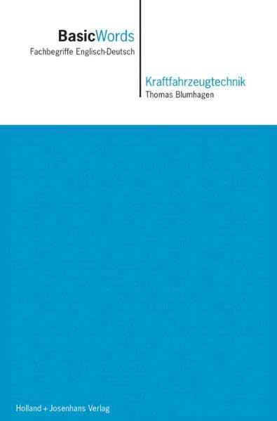 Product Image: BasicWords: Kraftfahrzeugtechnik: Fachbegriffe Englisch-Deutsch