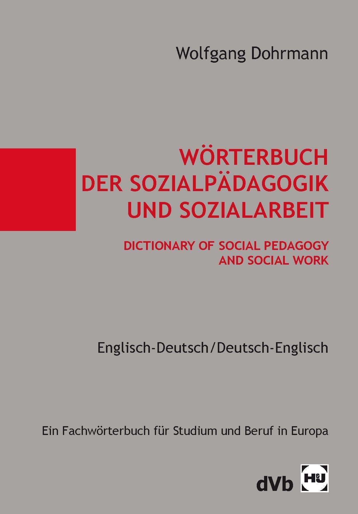 Wörterbuch der Sozialpädagogik und Sozialarbeit Study Guides