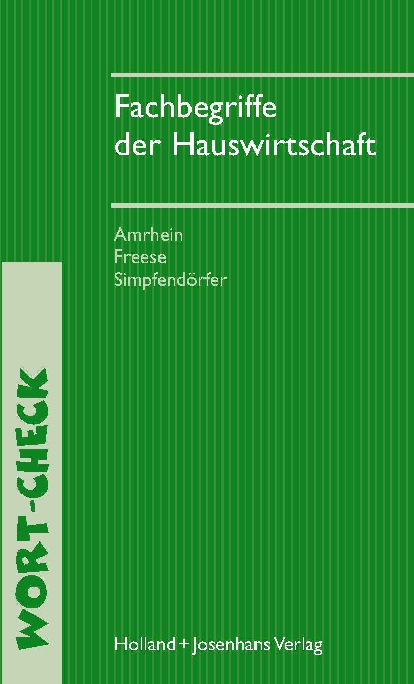Fachbegriffe der Hauswirtschaft (Wort-Check) Business, Finance & Career