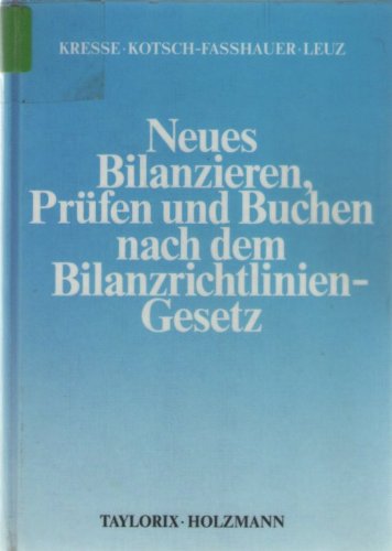 Neues Bilanzieren, Prüfen und Buchen nach dem Bilanzrichtlinien-Gesetz Business, Finance & Career