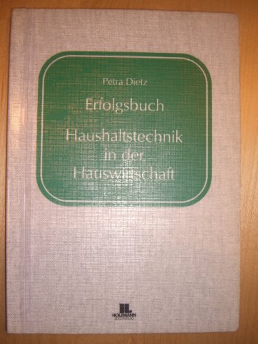Erfolgsbuch Haushaltstechnik in der Hauswirtschaft Home & Household