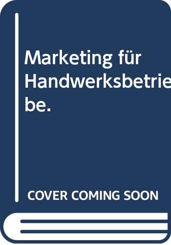 Marketing für Handwerksbetriebe Business, Finance & Career