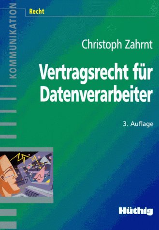 Vertragsrecht für Datenverarbeiter Law Books