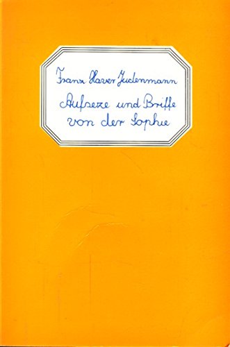 Product Image: Aufseze und Briffe von der Sophie