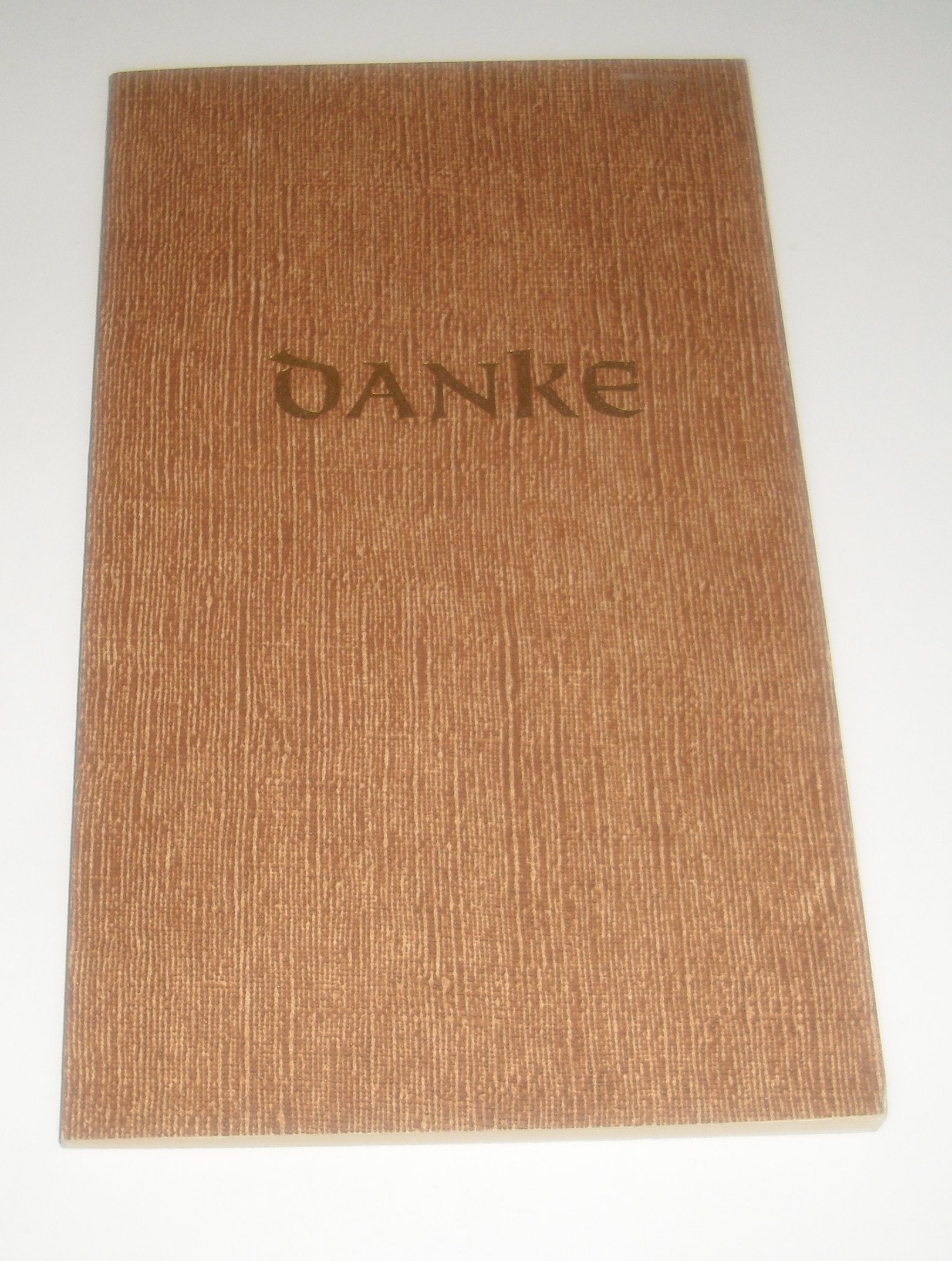 Danke. Gebete Books