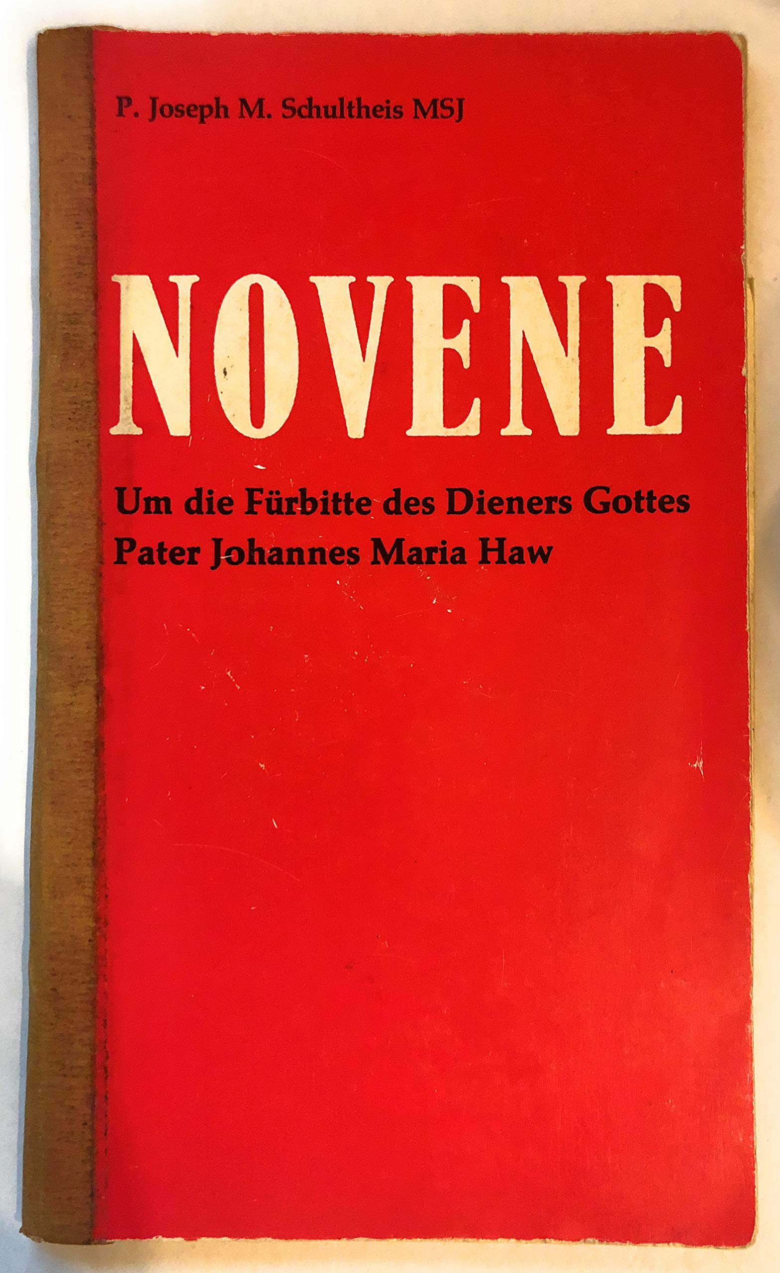 Novene um die Fürbitte des Dieners Gottes Pater Johannes Maria Haw. Mit kurzen Lebensdaten und einer Darstellung seiner Persönlichkeit Books