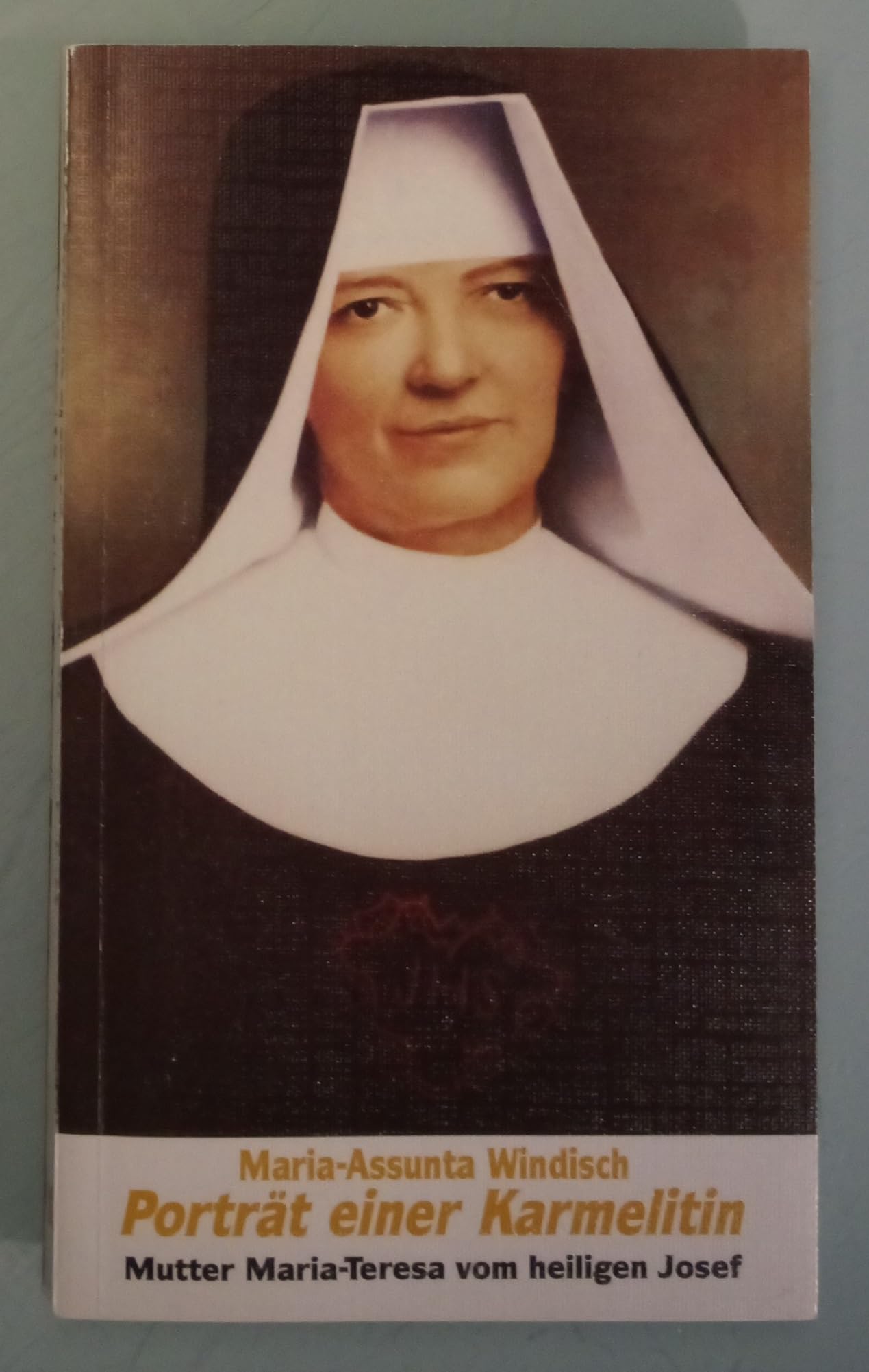 Portrait einer Karmelitin. Mutter Maria Teresa vom heiligen Josef Tauscher van der Bosch (1855-1938) Religion & Esotericism