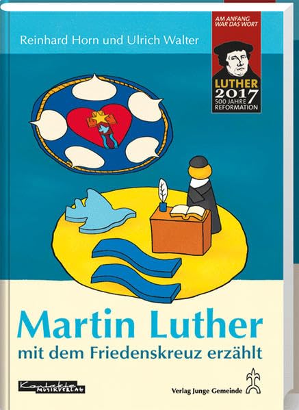 Martin Luther mit dem Friedenskreuz erzählt Religion & Esotericism