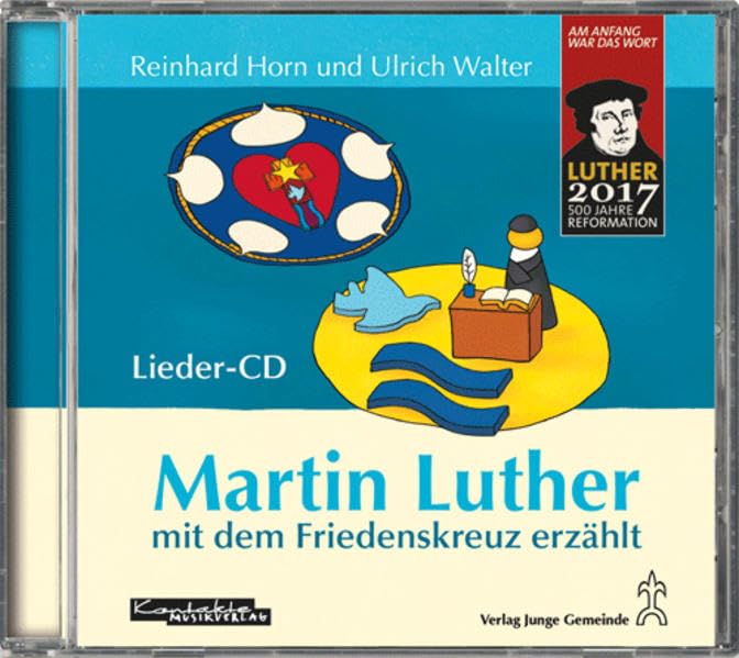 Martin Luther mit dem Friedenskreuz erzählt Religion & Esotericism