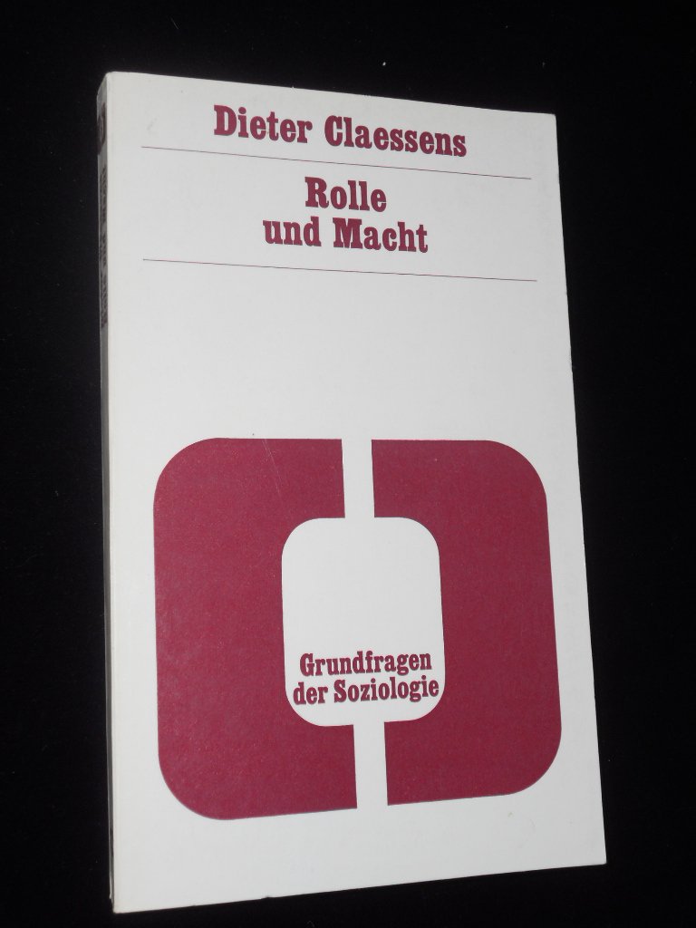 Rolle und Macht*Gfs6*Br (Grundfragen der Soziologie) Books