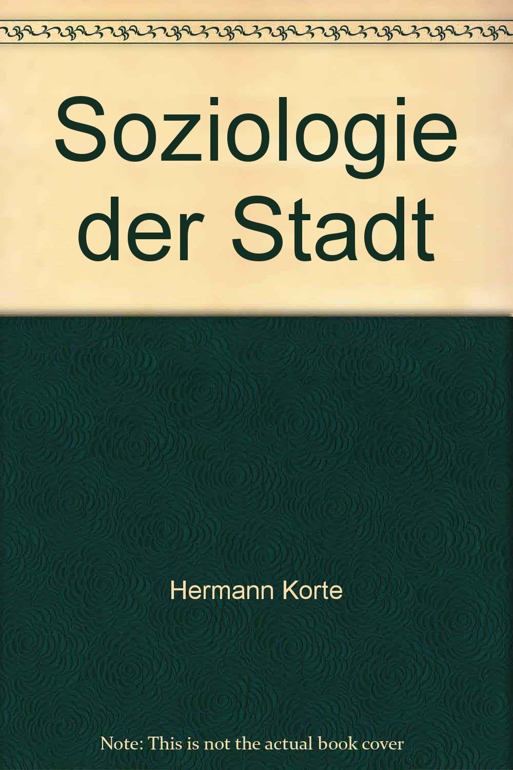 Soz. d. Stadt (Grundfragen der Soziologie) General education