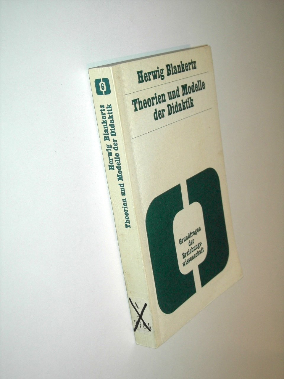 Theorien und Modelle der Didaktik Books