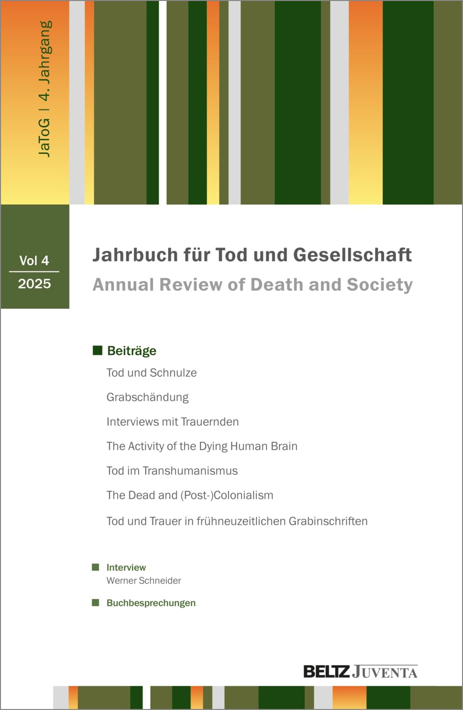 Jahrbuch für Tod und Gesellschaft 2025 Law