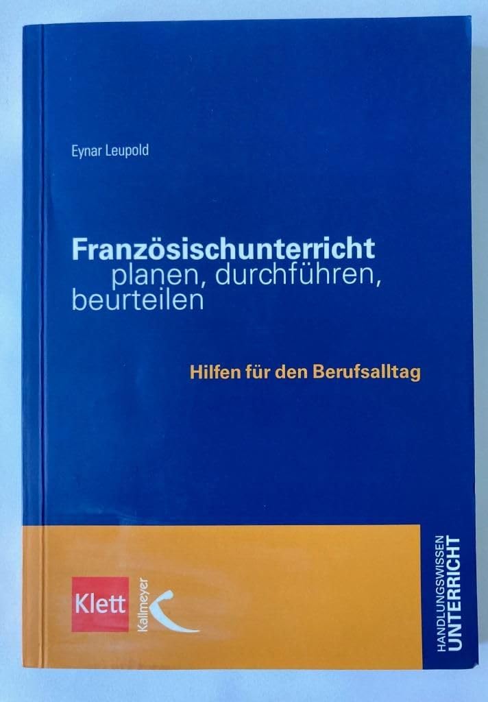 Französischunterricht planen, durchführen, beurteilen Education & Training