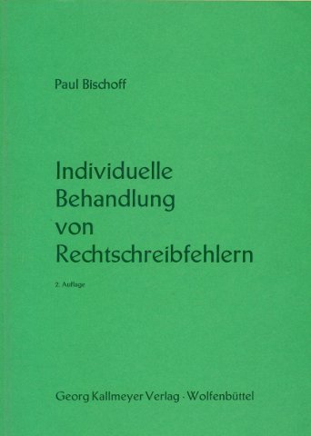 Individuelle Behandlung von Rechtschreibfehlern Education & Training