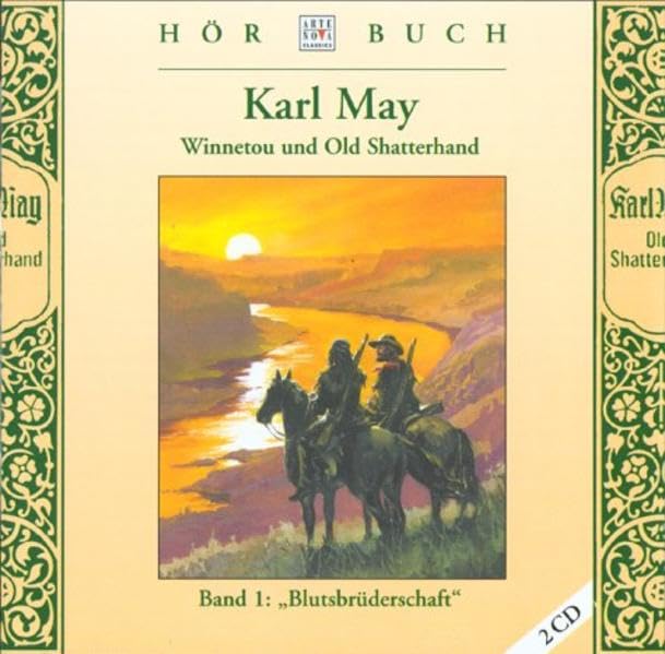Winnetou und Old Shatterhand, Audio-CDs, Tl.1, Blutsbrüderschaft, 2 Audio-CDs: Hörbuch Books