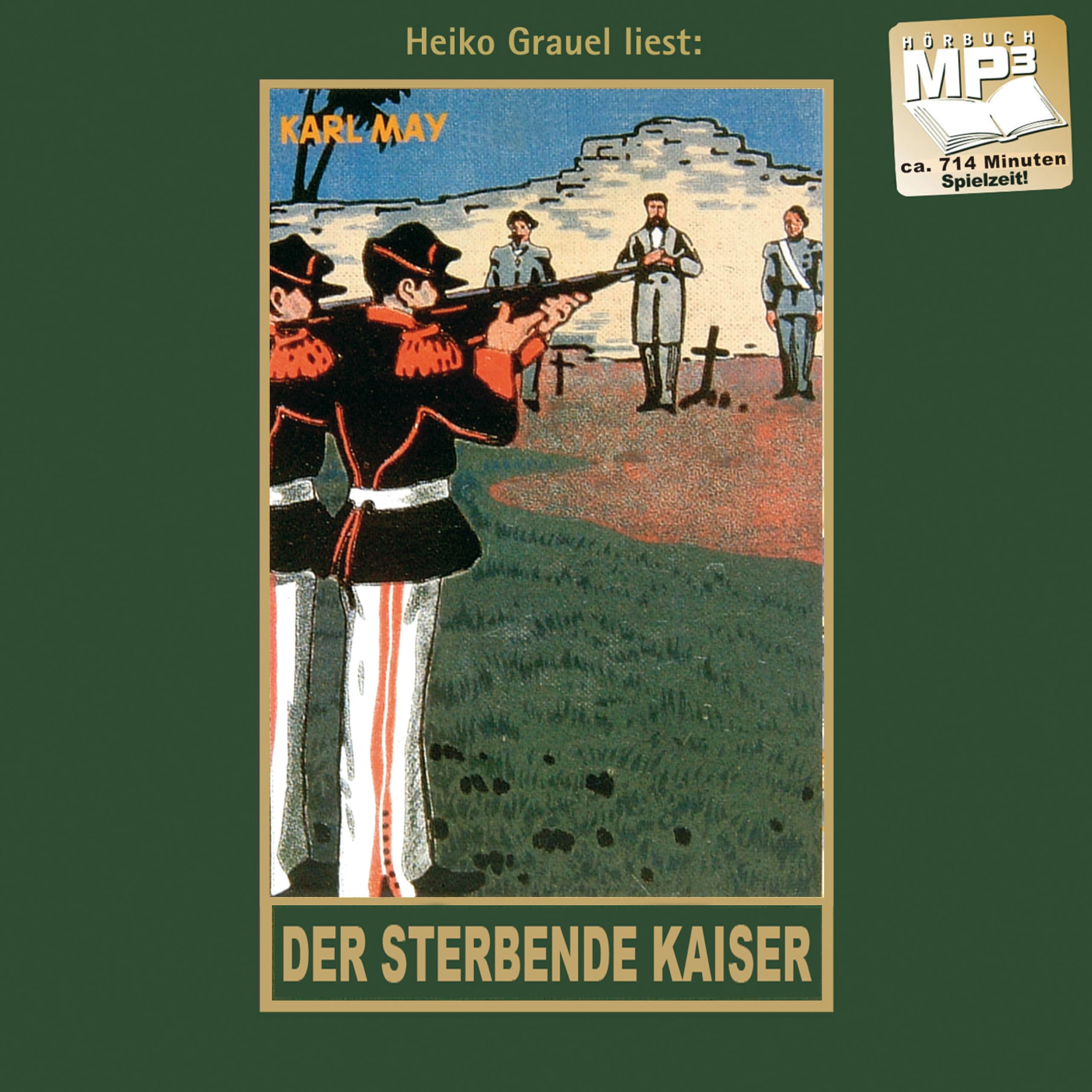 Der sterbende Kaiser. Roman. mp3-Hörbuch, gelesen von Heiko Grauel book