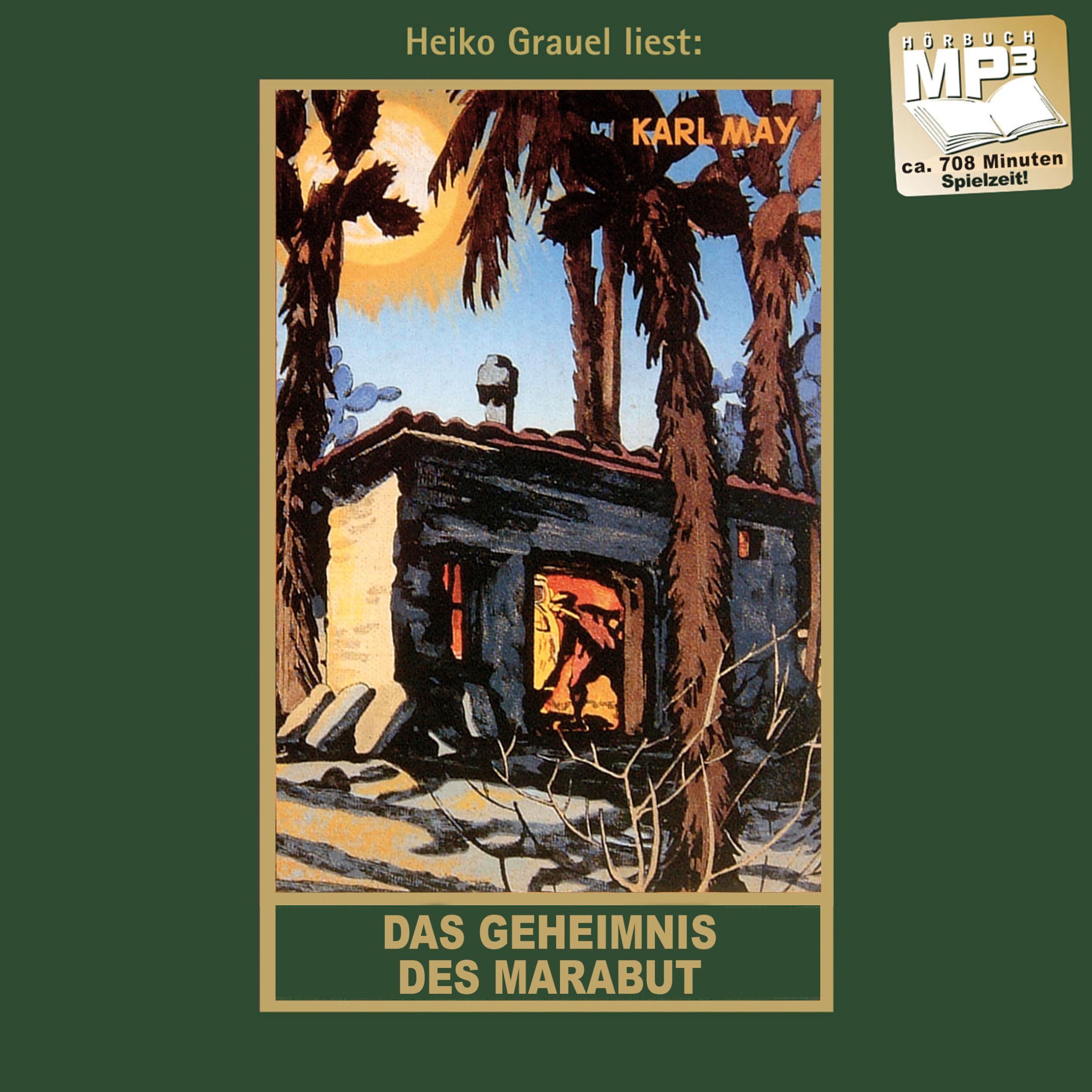 Das Geheimnis des Marabut. Roman. mp3-Hörbuch, gelesen von Heiko Grauel cd
