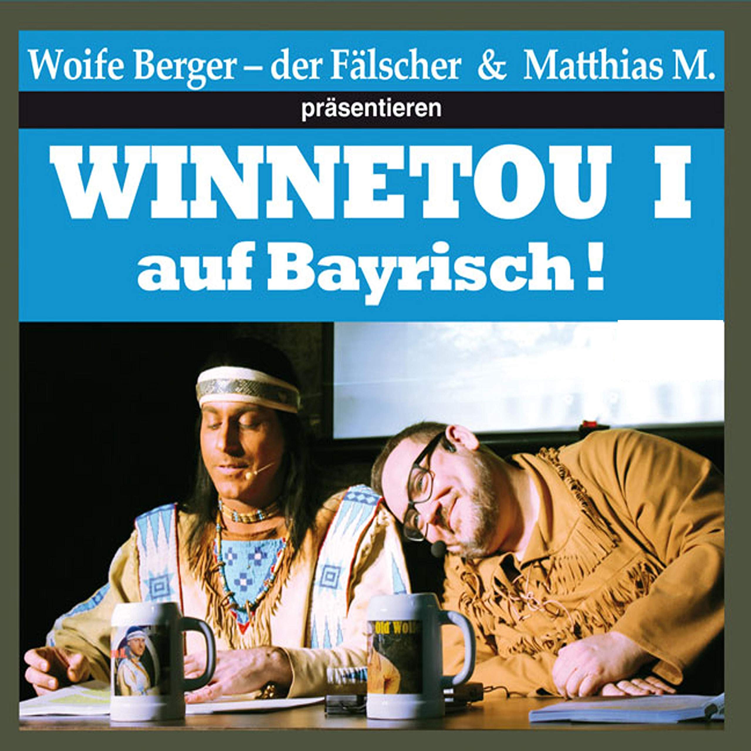Winnetou I auf Bayrisch: mp3-Hörbuch Gelesen von Woife Berger - der Fälscher und Matthias M. Social Sciences