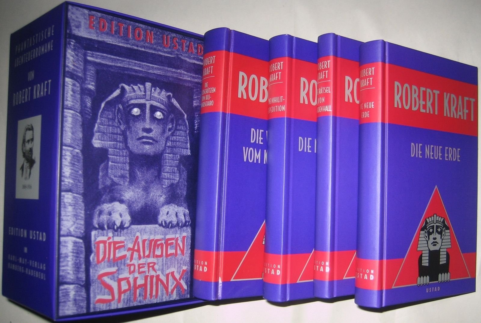 Die Augen der Sphinx. Ausgewählte phantastische Abenteuerromane.... (Die Augen der Sphinx. Ausgewählte phantastische Abenteuerromane. Die ... /Die Rätsel von Garden Hall /Die neue Erde) Contemporary literature