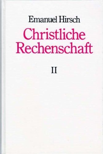 Christliche Rechenschaft, Bd. 2 Books
