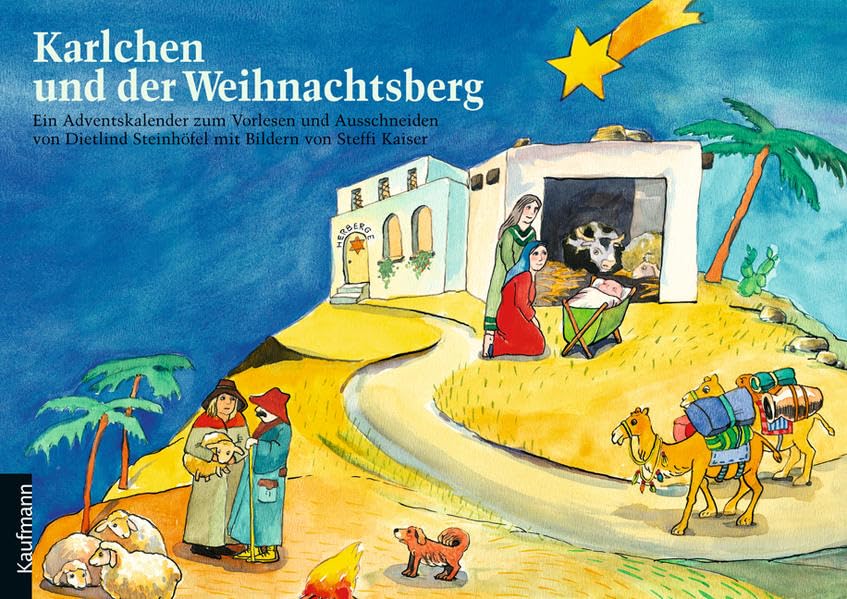 Karlchen und der Weihnachtsberg: Ein Adventskalender zum Vorlesen und Ausschneiden Hobbies & Crafts