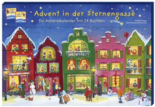Advent in der Sternengasse: Ein Adventskalender mit 24 Büchlein Calendars