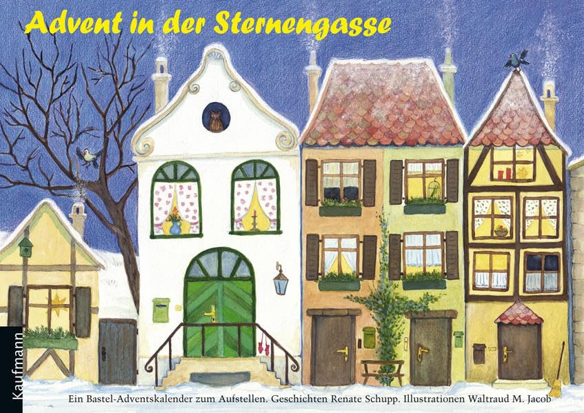 Advent in der Sternengasse: Ein Bastel-Adventskalender zum Aufstellen Hobbies & Crafts