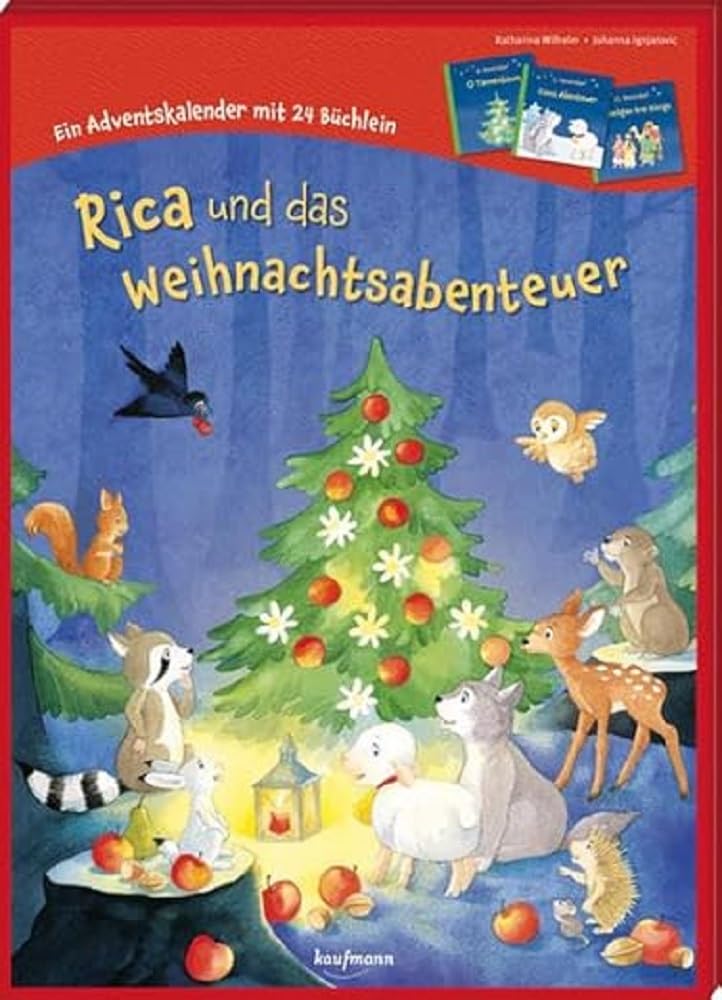 Rica und das Weihnachtsabenteuer: Ein Adventskalender mit 24 Büchlein (Adventskalender mit Geschichten für Kinder: Mit 24 Mini-Büchern) Politics & History