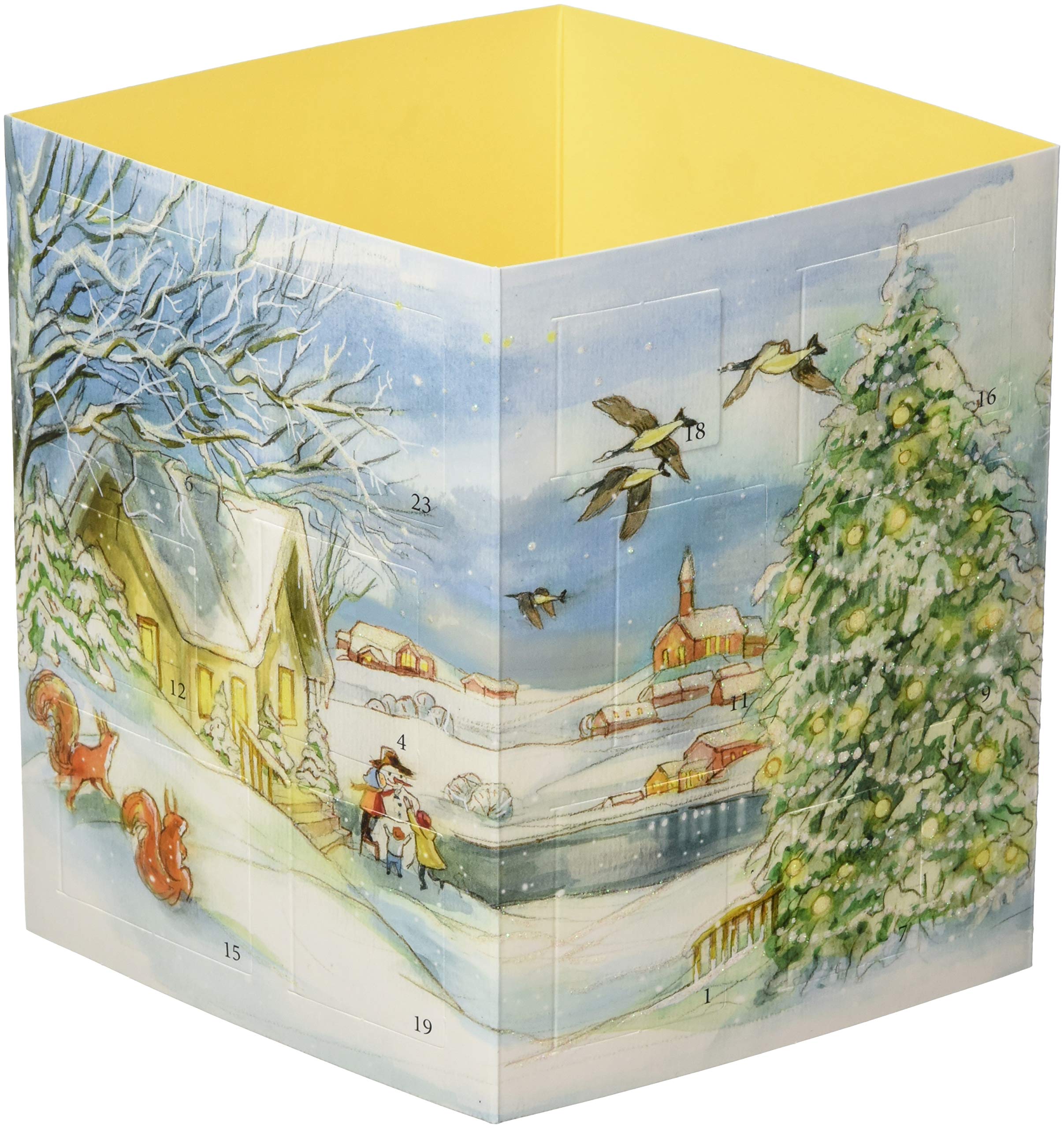 Winterzauber überall. Ein Windlicht-Adventskalender mit 24 Türchen (Adventskalender für Erwachsene: Windlicht mit 24 Türchen, Band 10) book