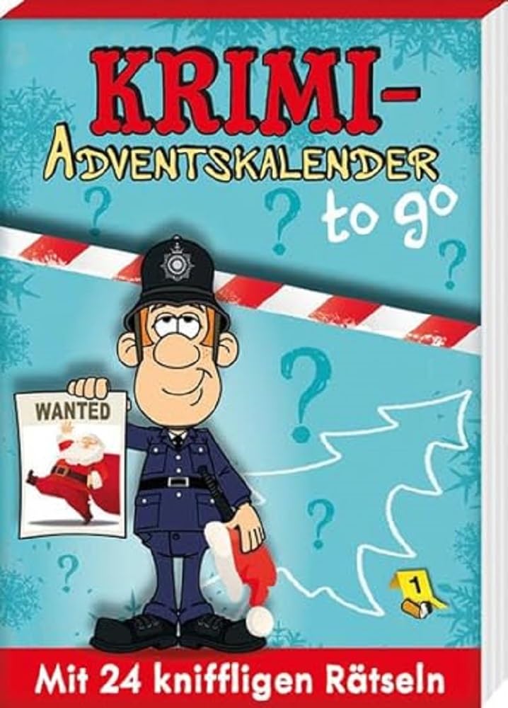 Krimi-Adventskalender to go 3: Mit 24 kniffligen Rätseln (Adventskalender für Erwachsene - 24 Rätsel) Lifestyle