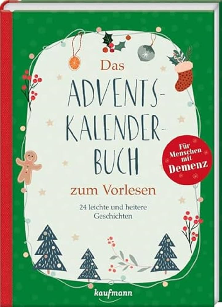 Das Adventskalenderbuch zum Vorlesen für Menschen mit Demenz Medicine