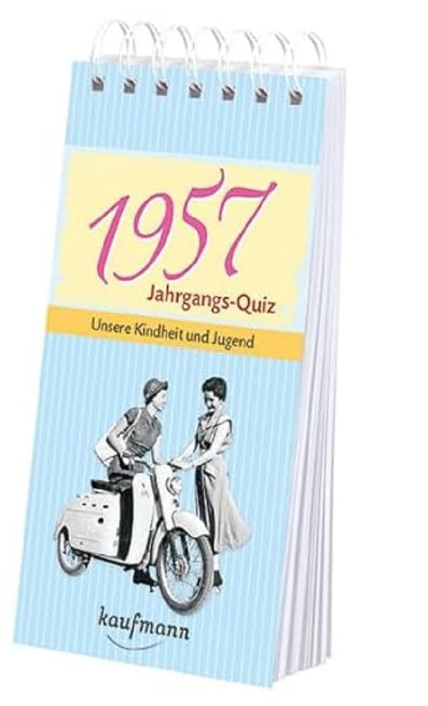 Jahrgangs Quiz 1957: Unsere Kindheit und Jugend Living & Furnishing