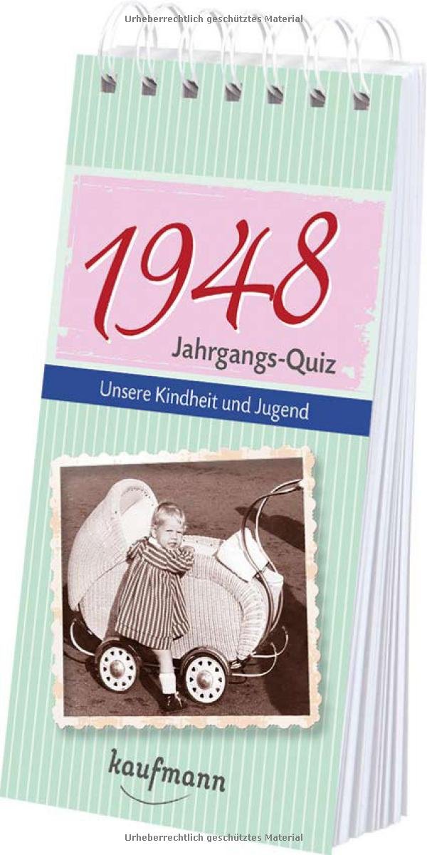 Product Image: Jahrgangs-Quiz 1948