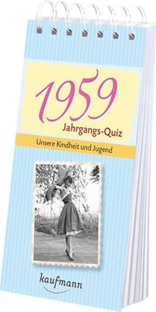 Jahrgangs-Quiz 1959 Lifestyle